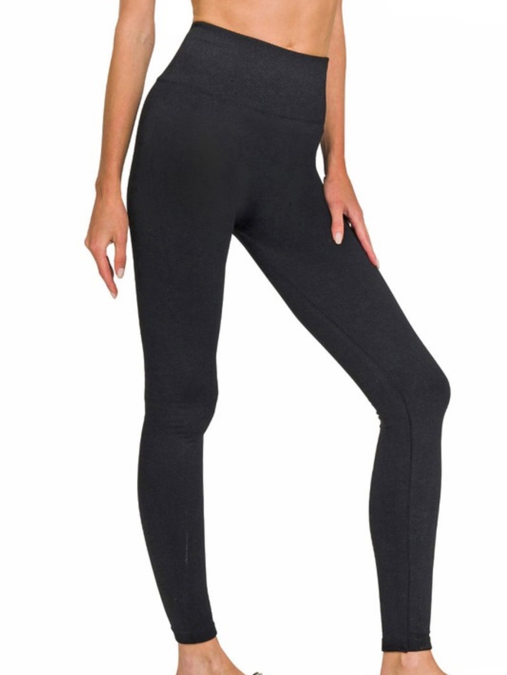🆕🤍BLACK FLEECE LEGGINGS